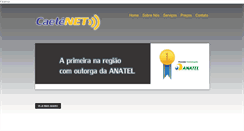 Desktop Screenshot of caetenet.com.br